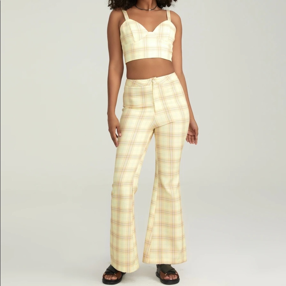 Cider Plaid Yellow Set